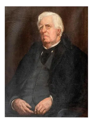 Portrait - Original Oil on Canvas by M.A. Boss - Early 20th Century Early 20th Century