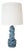 Angkor 42cm Light Blue Lamp by Barracuda Interiors For Sale