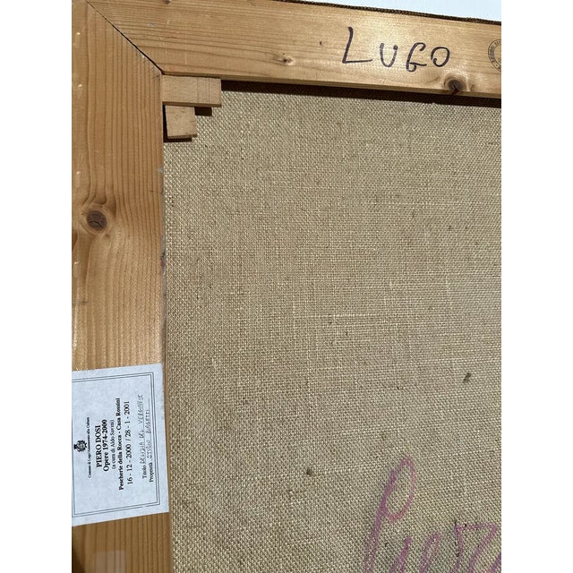 Piero Dosi, Quadro 03, 1993 Oil on Canvas For Sale - Image 4 of 6