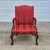 1990s Hickory Chair Chippendale Carved Mahogony Gainsborough Library Arm Chair Claw & Ball Feet For Sale - Image 11 of 17