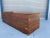 1960s Mid-Century Campaign Style Tiger Oak Daybed Sofa With Storage Drawers by Marge Carson For Sale - Image 13 of 13