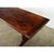 French 19th Century Solid Oak Trestle Table For Sale - Image 9 of 12
