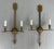 Large Antique 19th Century French Directoire Style Brass Arrow Form Wall Light Sconces - a Pair For Sale - Image 11 of 13