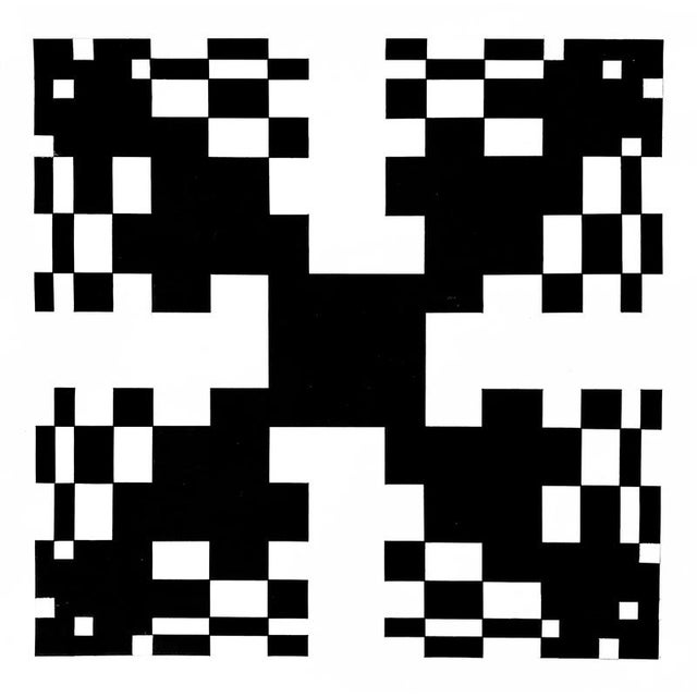 Z1-4 by max mahlmann, 1968this painting, titled z1-4, is a work by max mahlmann. Produced in 1968, this piece is part of...