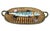 Colorful Palissy Majolica wall fish Handled platter signed Hippolyte Boulenger Choisy le Roi, circa 1880. Shells and...