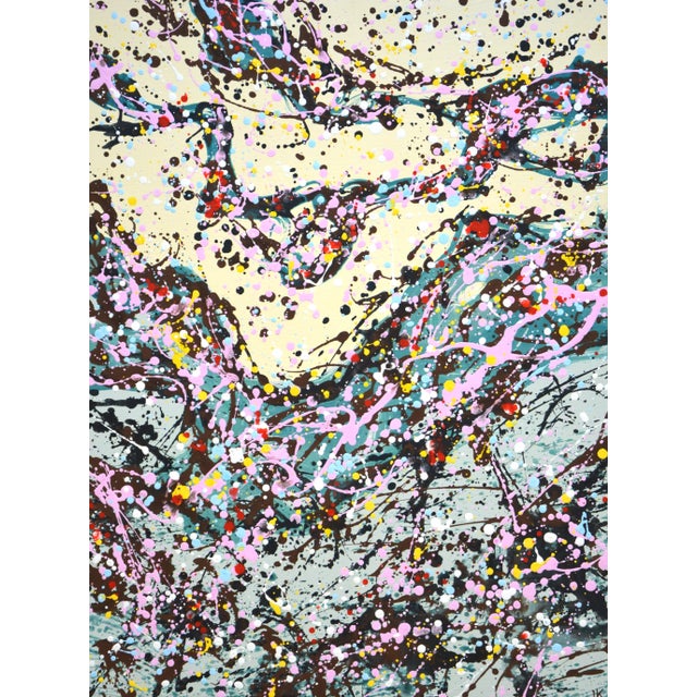 Wavy Expression 2.Modern Original Painting. Iryna Kastsova For Sale