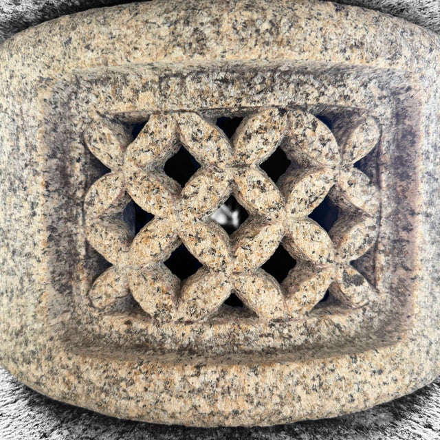 Vintage Japanese Maru-Yukimi Garden Lantern, 1960 For Sale - Image 9 of 15