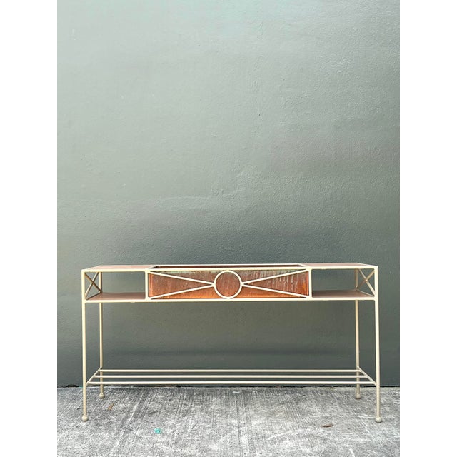 Metal Vintage Neoclassical Copper Dry Sink For Sale - Image 7 of 12