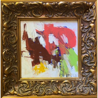 "Open House: Study" Contemporary Abstract Painting by Sarah Trundle, Framed For Sale