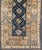 Antique Blue Kazak Gallery Rug, Hand-Knotted Wool, Caucasus 3'10 X 9'8 For Sale - Image 4 of 12