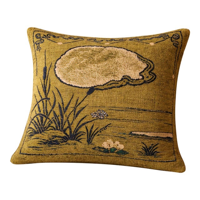 Exquisite Luxury Arts & Crafts Sofa Cushions – 1920s Design Cushion Cover With Insert For Sale