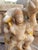 A hand carved marble statue of the Hindu monkey god Hanuman. Found in Pushkar India. Part of a holy shrine, this piece was...