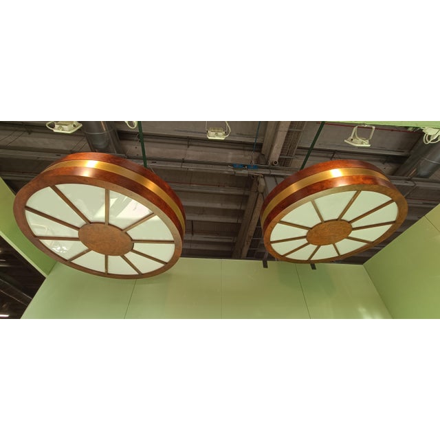 Large Ceiling Lights, 1970s, Set of 2 For Sale - Image 12 of 12