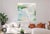 This large abstract painting was inspired by a chart of ocean currents. It captures the essence of navigating life's...