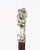 Antique Silver Fox and Hare Handled Walking Stick Cane, 19th Century For Sale - Image 11 of 18