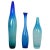 Blue Hand Blown Vases by Floris Meydam and Siem Van De Marel, 1960s, Set of 3 For Sale - Image 10 of 10