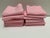 Farmhouse Vintage Soft Pink Cotton Napkins- Set of Twelve For Sale - Image 3 of 9