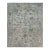 Oushak Handmade Wool Rug in Ivory, Lavender and Teal For Sale
