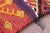 Orange 1970s Antique Anatolian Nomadic Rug For Sale - Image 8 of 9
