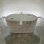 Italian Tessellated Stone and Brass Inlay Oval Coffee Table For Sale In Miami - Image 6 of 13