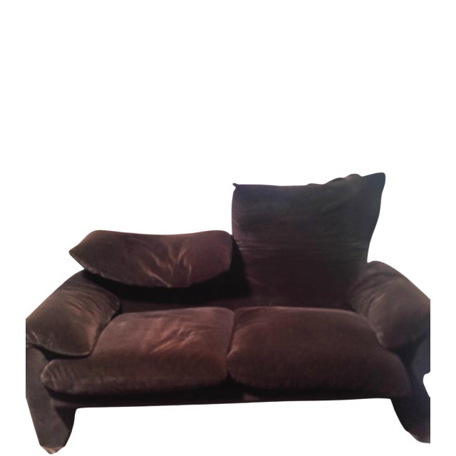 Maralunga Sofa by Vico Magistretti for Cassina, 1970s For Sale - Image 10 of 11