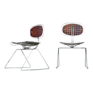 Pompidou Centre Beaubourg Chairs by Georges Laurent & Michel Cadestin - a Pair For Sale