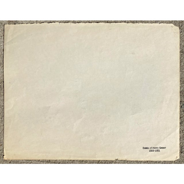 Traditional 1940s Henry Gasser Car and Street Scene For Sale - Image 3 of 3