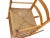 Handmade Birch Rocker With Woven Rush Seat For Sale - Image 4 of 12