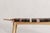 Contemporary Oak Surf Hand-Woven Fabric Bench 1 by Jean-Baptiste Van Den Heede For Sale - Image 3 of 8
