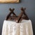 Primitive Wooden Pack Saddle With Leather Straps and Iron Rings For Sale - Image 15 of 16