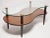 1960s 1960s Mid Century Modern Mahogany,Brass and Glass Cloud Coffee Table in the Style of Gilbert Rohde For Sale - Image 5 of 10