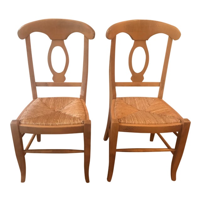 Pottery Barn Dining Side Chairs a Pair Chairish