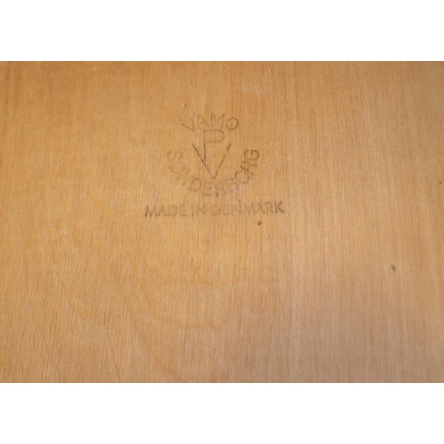 Danish Oak Chair by Johannes Andersen for Vamo Sønderborg, 1960s, Set of 4 For Sale - Image 15 of 17