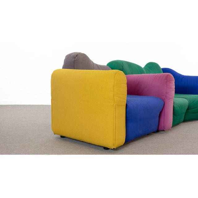Modulars Cannaregio Sofa by Gaetano Pesce for Cassina, 1986, Set of 4 For Sale - Image 15 of 18