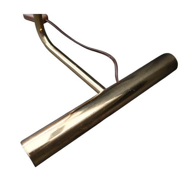 Gold Metal Desk Lamp by Christian Liaigre For Sale - Image 6 of 8