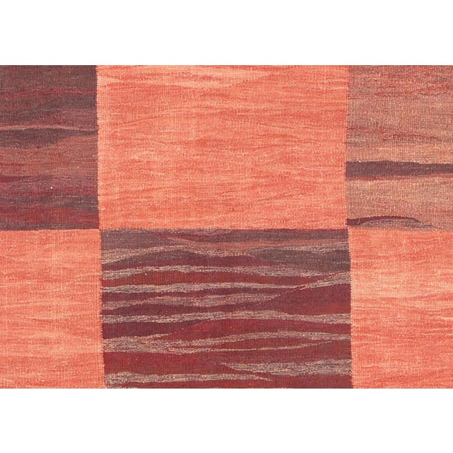 1960s Turkish Kilim Runner. Hand woven with wool on wool foundation in the Oushak region of Turkey. Kilims & Flat Weaves...