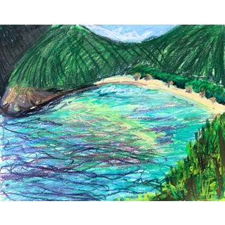1970s Adrienne Anderson Caribbean Pastel For Sale