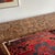 Console Table Vintage Parsons Style Faux Burl For Sale - Image 4 of 4