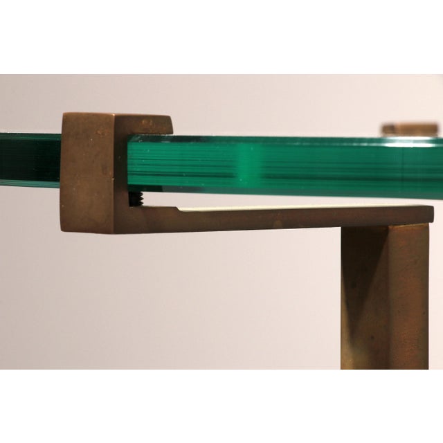 Metal Model T37 Side Table from Peter Ghyczy, 1970s For Sale - Image 7 of 9