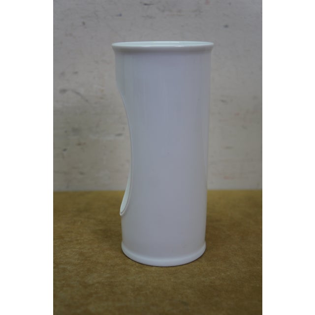 Mid Century German Porcelain Studio Vase by Bjorn Wiinblad for Rosenthal 6.5" For Sale - Image 11 of 14