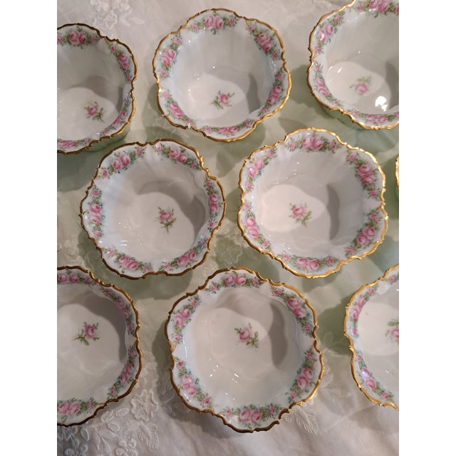 Antique Dessert Cups and Saucers - Set of 20 For Sale In Miami - Image 6 of 17