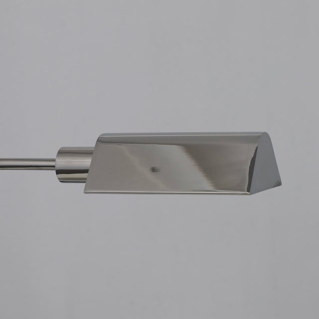 Silver Vintage Table Lamp by Cedric Hartman, 1970s For Sale - Image 8 of 9