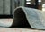 Blue Turkish Oushak Rug 9'10" x 13'9" #18607 For Sale - Image 8 of 8