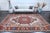 Red 1970s Vintage Milas Handmade Wool Cotton Pink Red Area Rug For Sale - Image 8 of 11