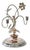Jugendstil Silvered Brass Candleholder for 3 Candles, Vienna, Austria, 1908 For Sale