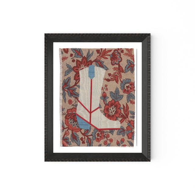 Not Yet Made - Made To Order Hattie the Cowboy Boot by Willa Heart in Brimfield Black Frame, Mini Art Print For Sale - Image 5 of 5