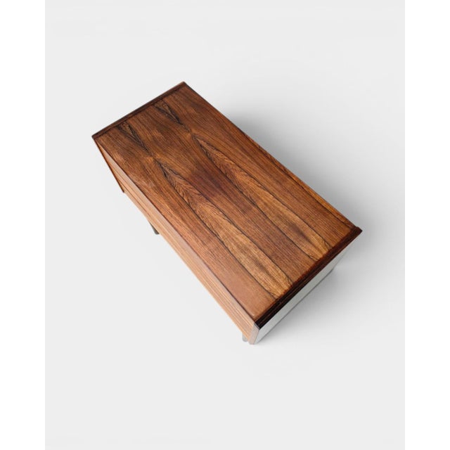 Vintage Danish Rosewood Chest of Drawers, 1960s For Sale - Image 4 of 5