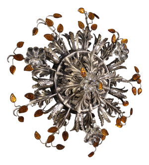 Florentine Ceiling Light from Banci Firenze, 1970s