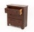 Georgian Dark Stained Oak Diminutive Chest of Three Drawers For Sale In New York - Image 6 of 8