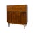 Vintage Mid-Century Modern Highboy Dresser Dovetailed Drawers Brass Finished Pulls. For Sale In Seattle - Image 6 of 12